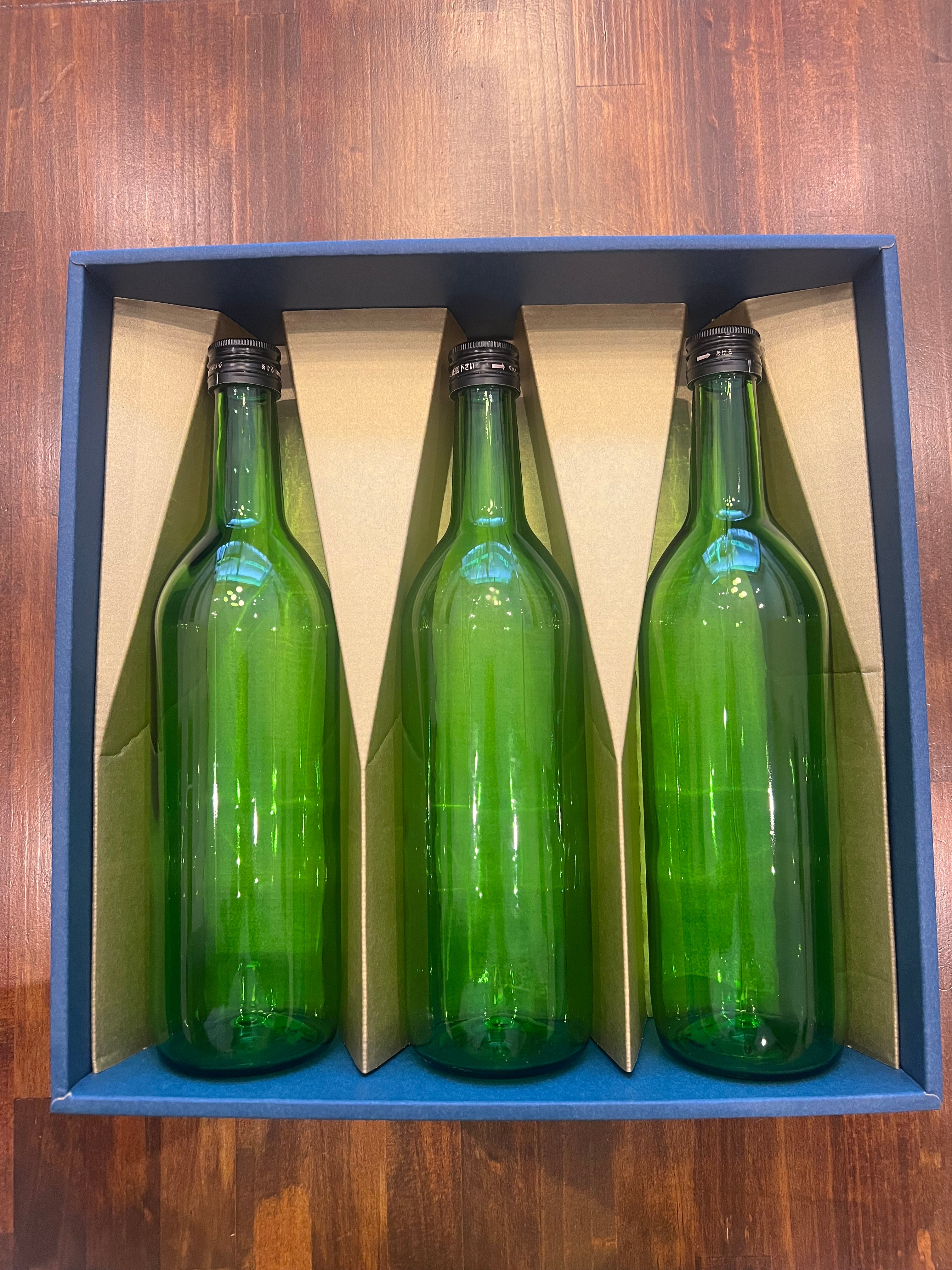 贈答用ギフト箱・ラッピング（720ml×3本用）※のし対応不可